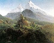 Caspar David Friedrich Der Watzmann painting